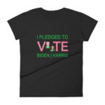 IPTV Portrait - Pink & Green - Women's Short Sleeve T-shirt